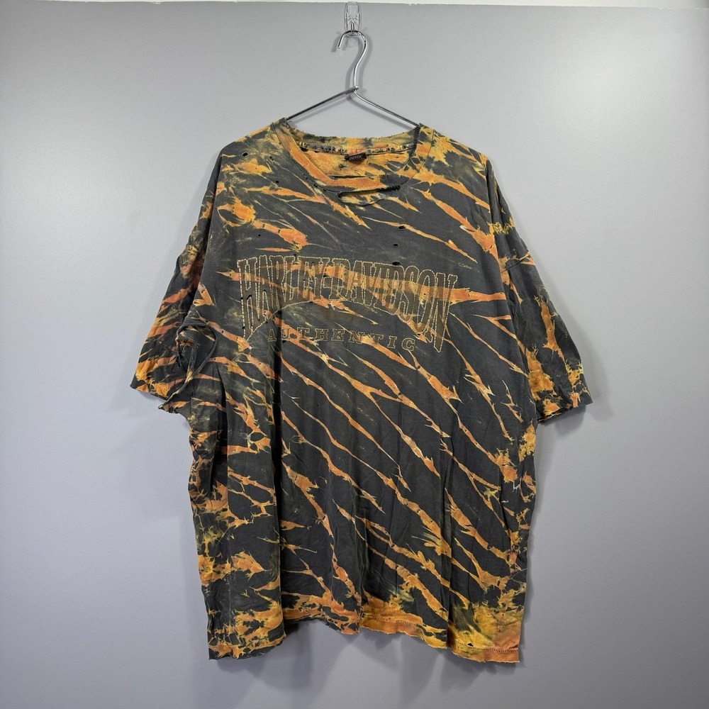 Vintage Harley Davidson shirt THRASED DISTRESSED 3XL